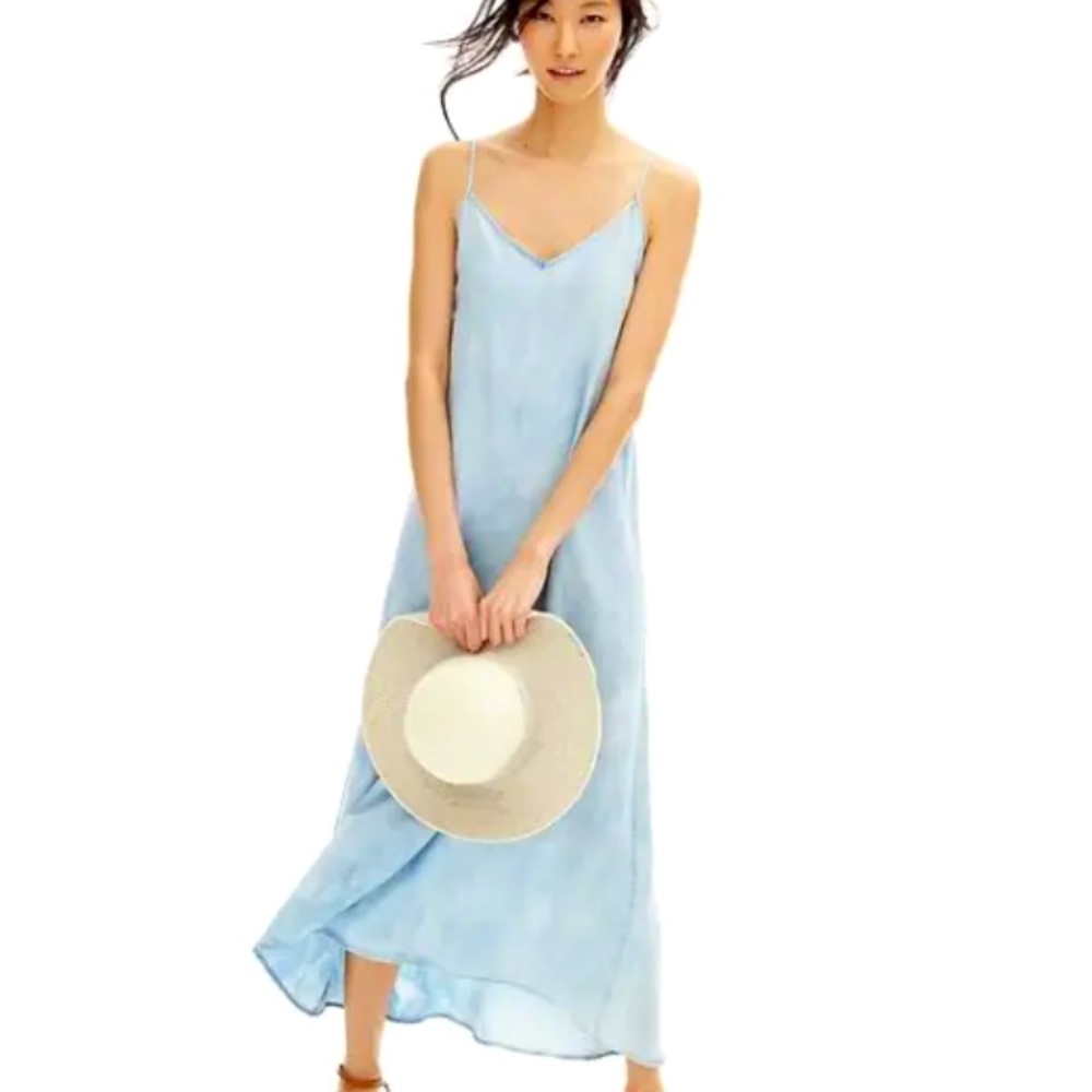 1969 Gap Tencel Denim Maxi Dress size Small